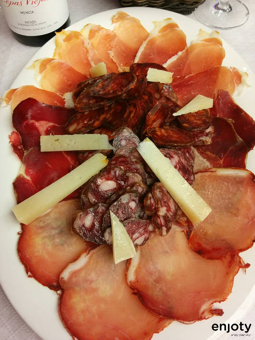 Cold meat and cecina from Leon