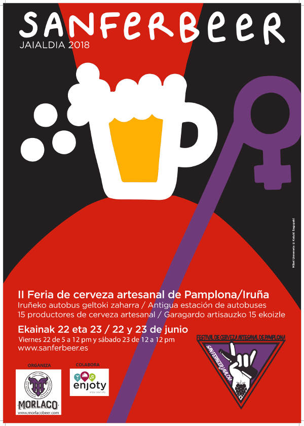 Sanferbeer 2018 Pamplona Iruña Feria Cerveza Artesanal